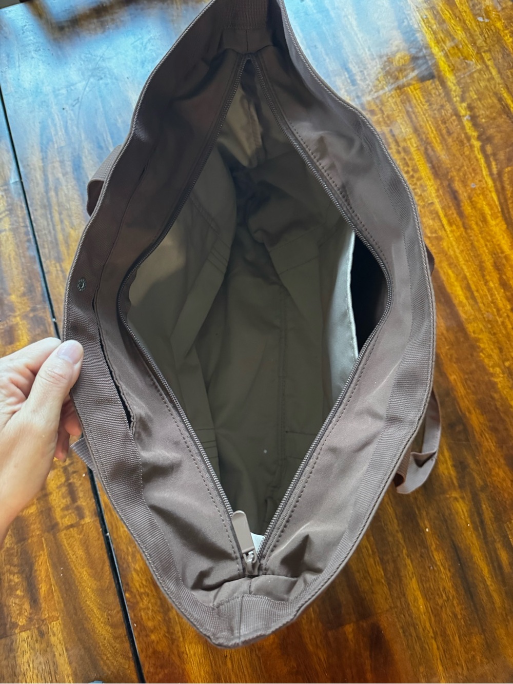 Bagsmart Dark Brown Travel Tote Bag - Picture 4 of 9